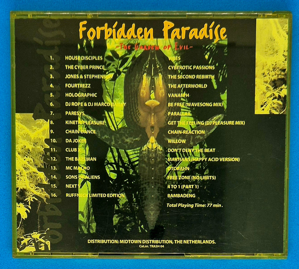Various - Forbidden Paradise - The Garden Of Evil CD