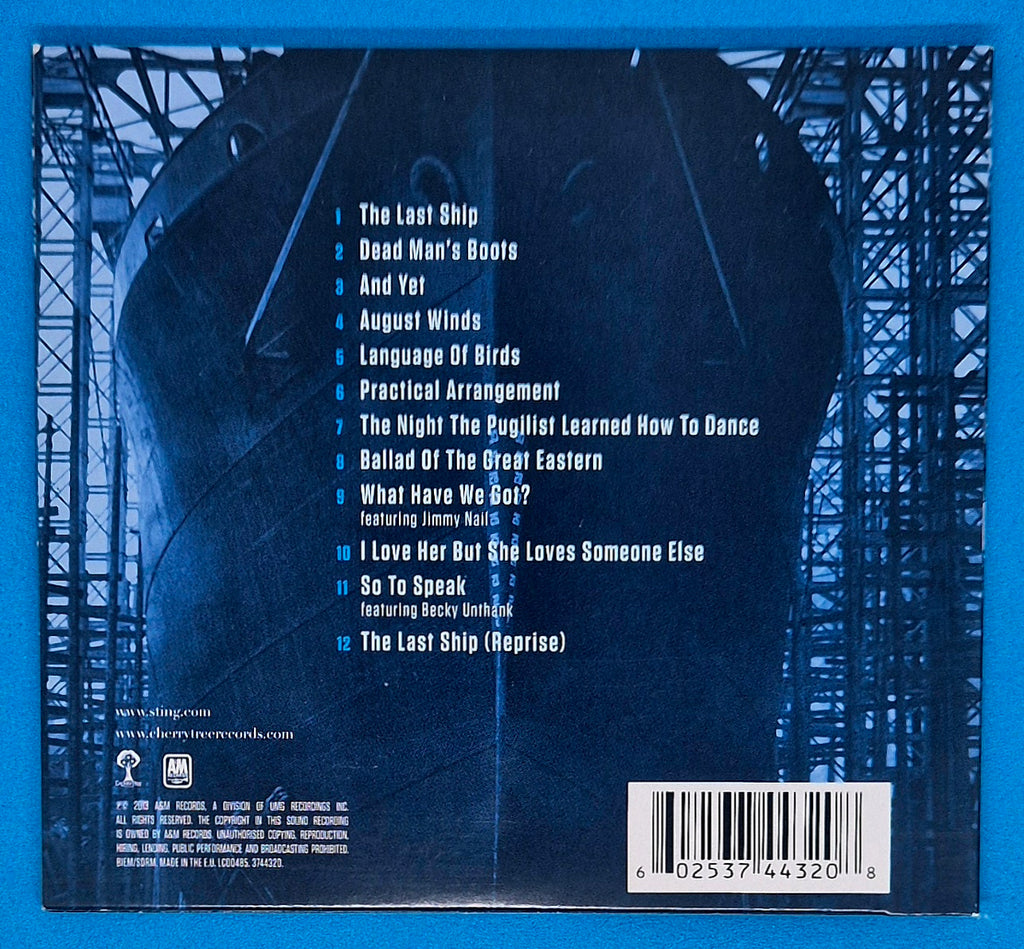Sting - The Last Ship CD