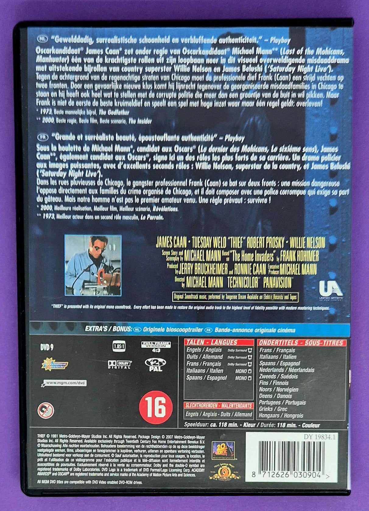 Thief DVD