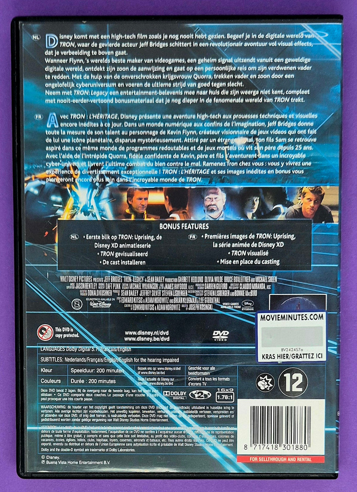 Tron: Legacy DVD