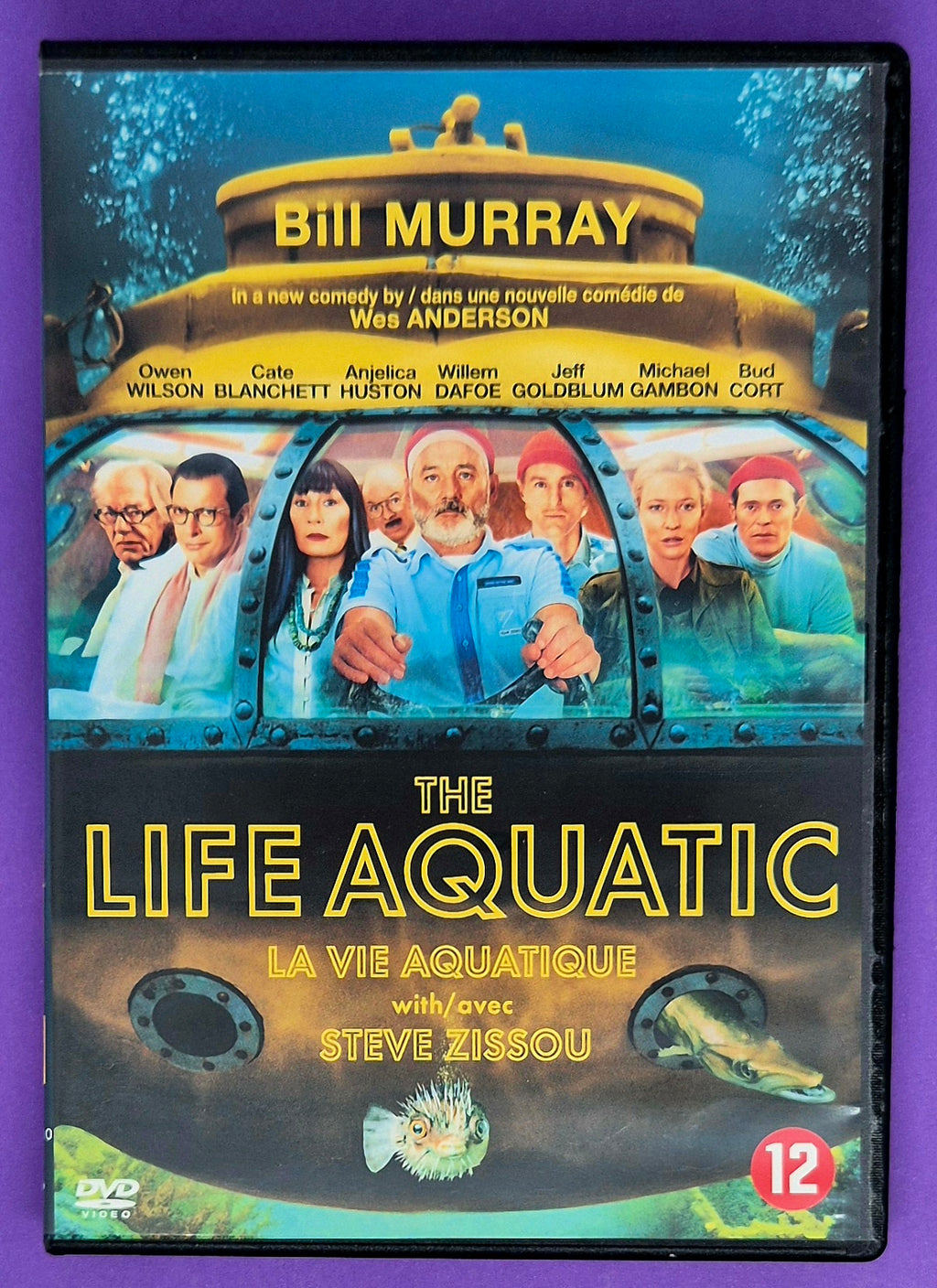 The Life Aquatic With Steve Zissou DVD
