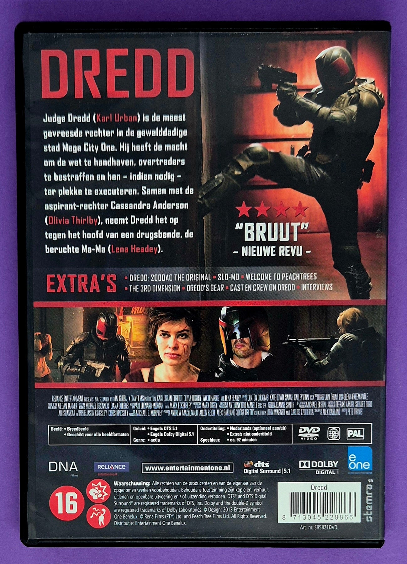 Dredd DVD