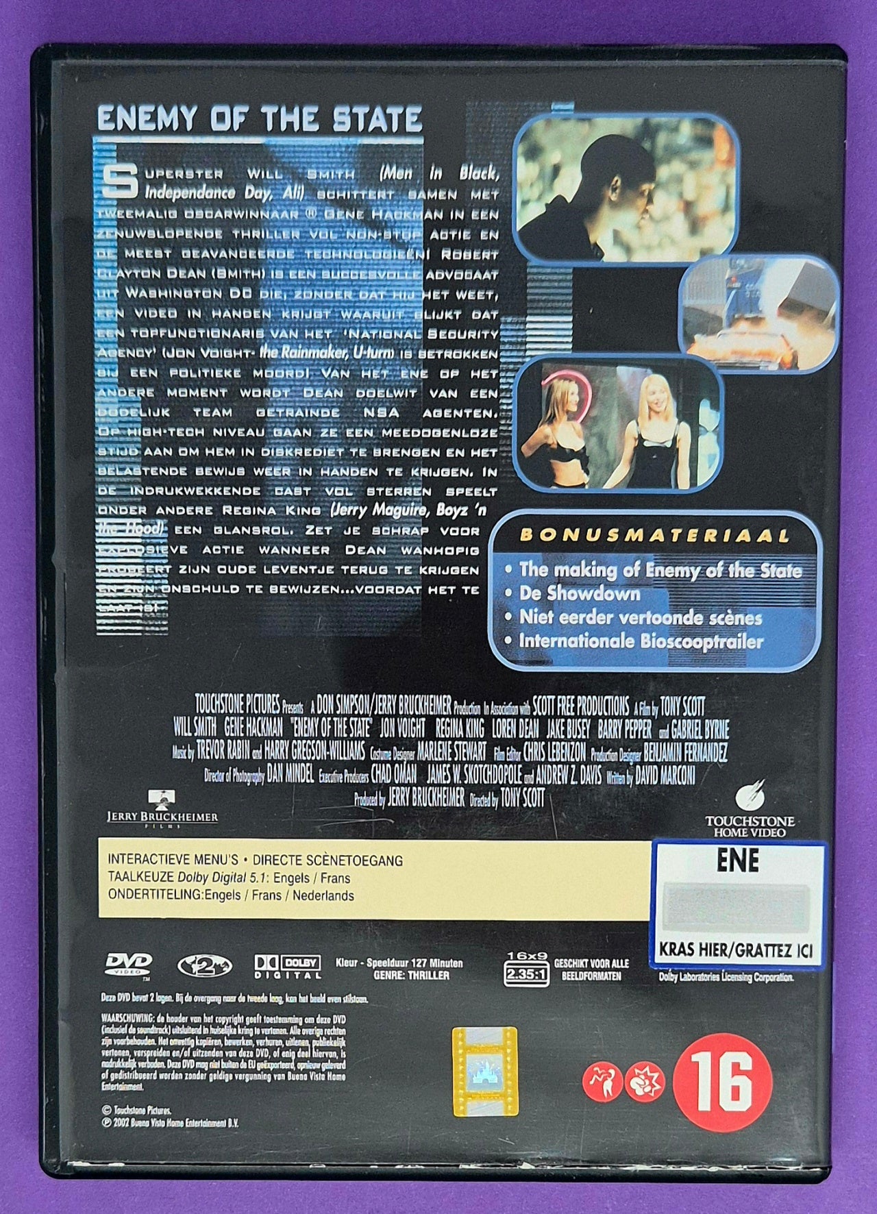 Enemy Of The State - Special Edition DVD