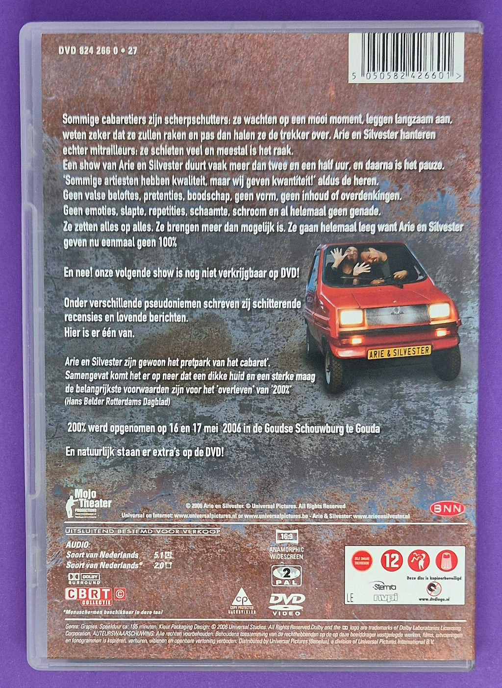 Arie & Silvester - 200% DVD