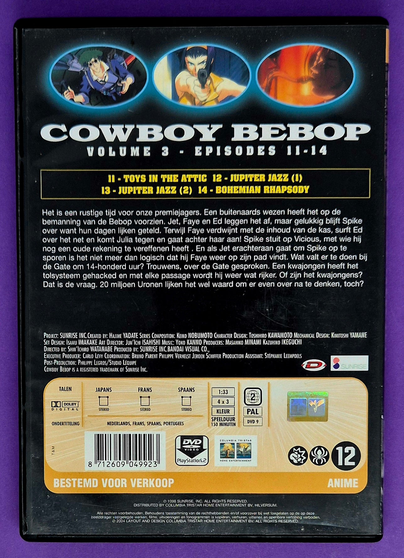 Cowboy Bebop: The TV-Series - Volume 3 DVD