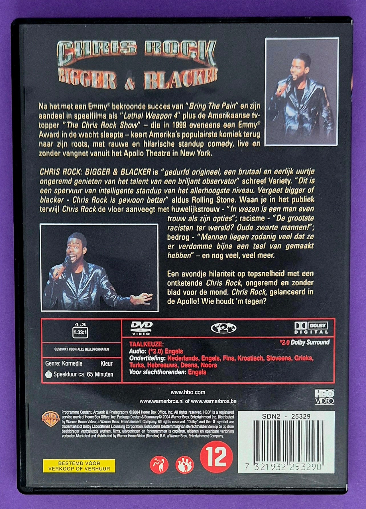 Chris Rock - Bigger & Blacker DVD