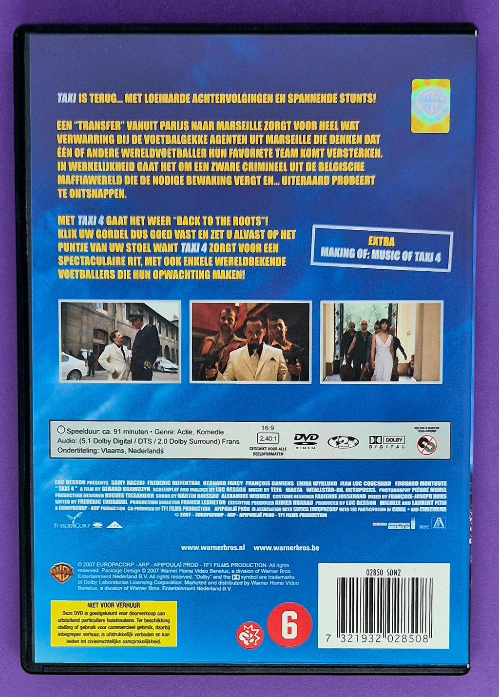 Taxi 4 DVD