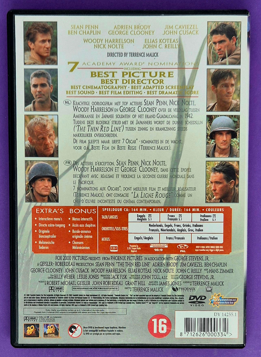 The Thin Red Line DVD