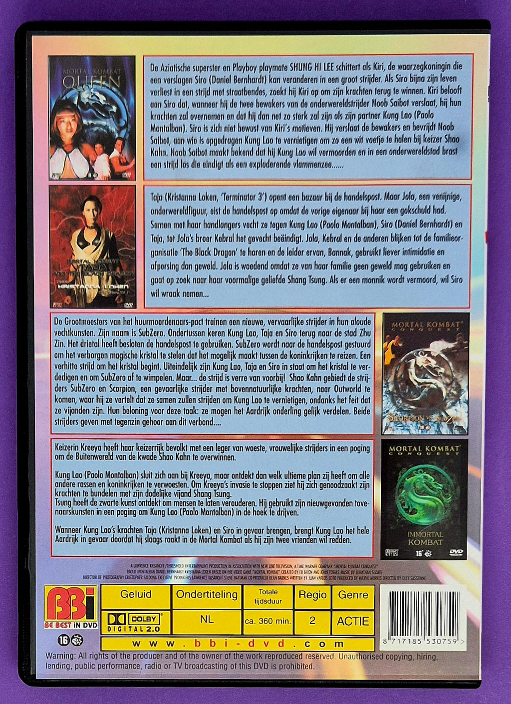Mortal Kombat Conquest 4-Pack Nr. 1 DVD