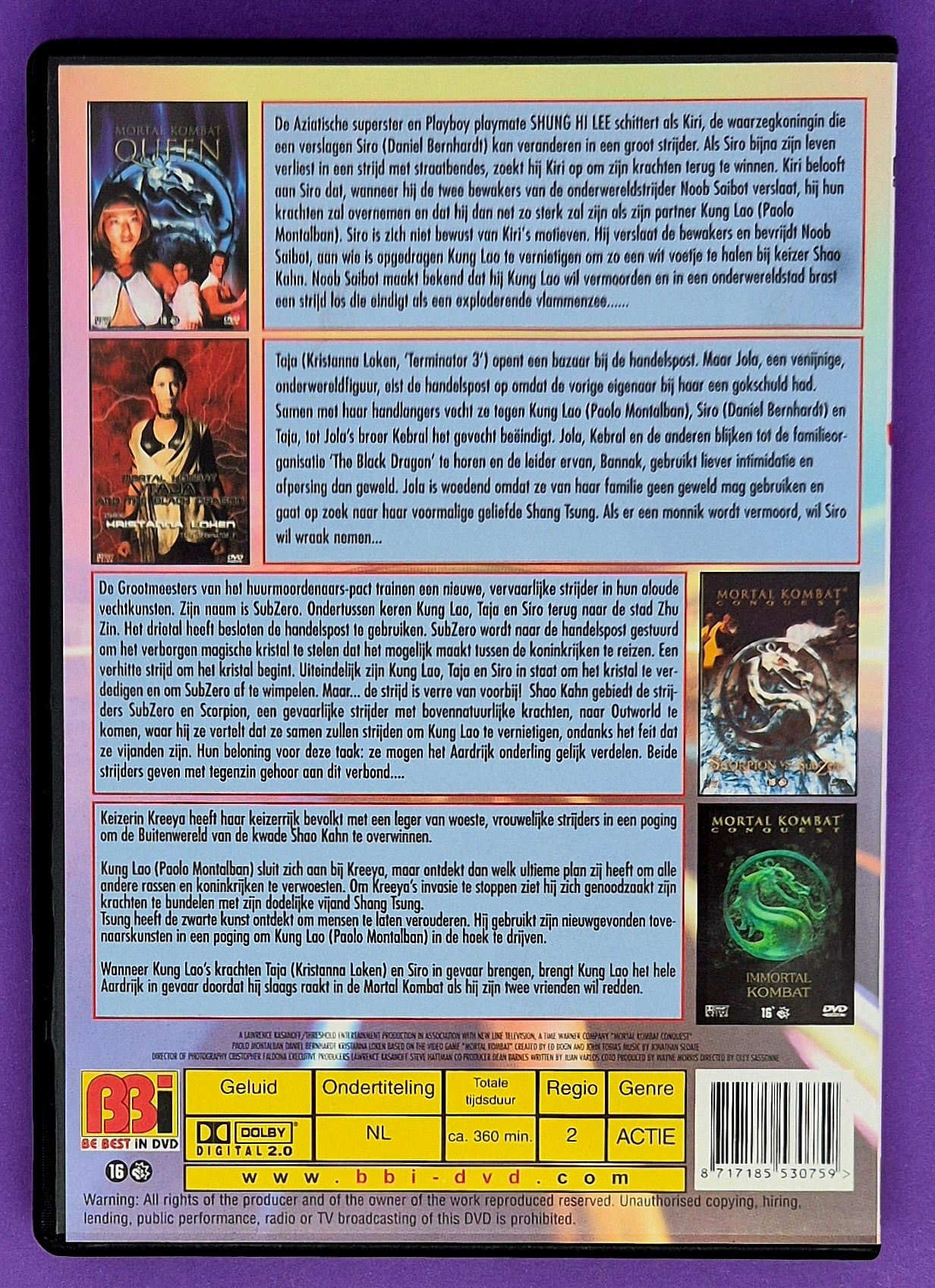 Mortal Kombat Conquest 4-Pack Nr. 1 DVD