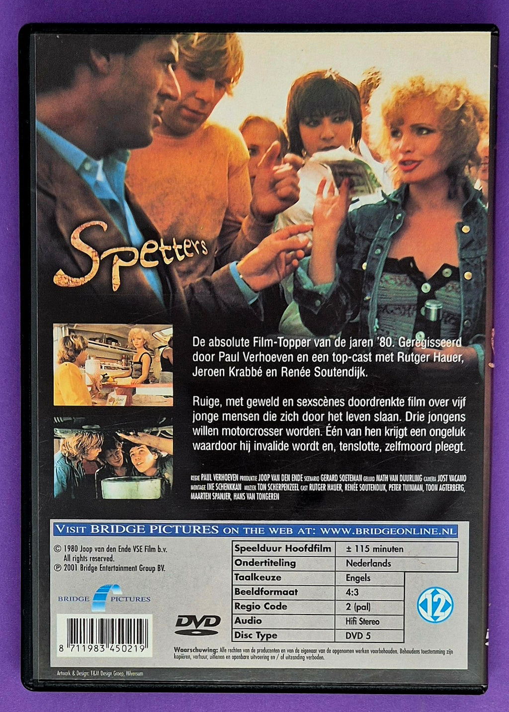Spetters DVD