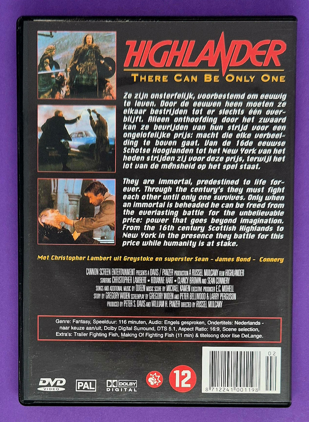 Highlander DVD