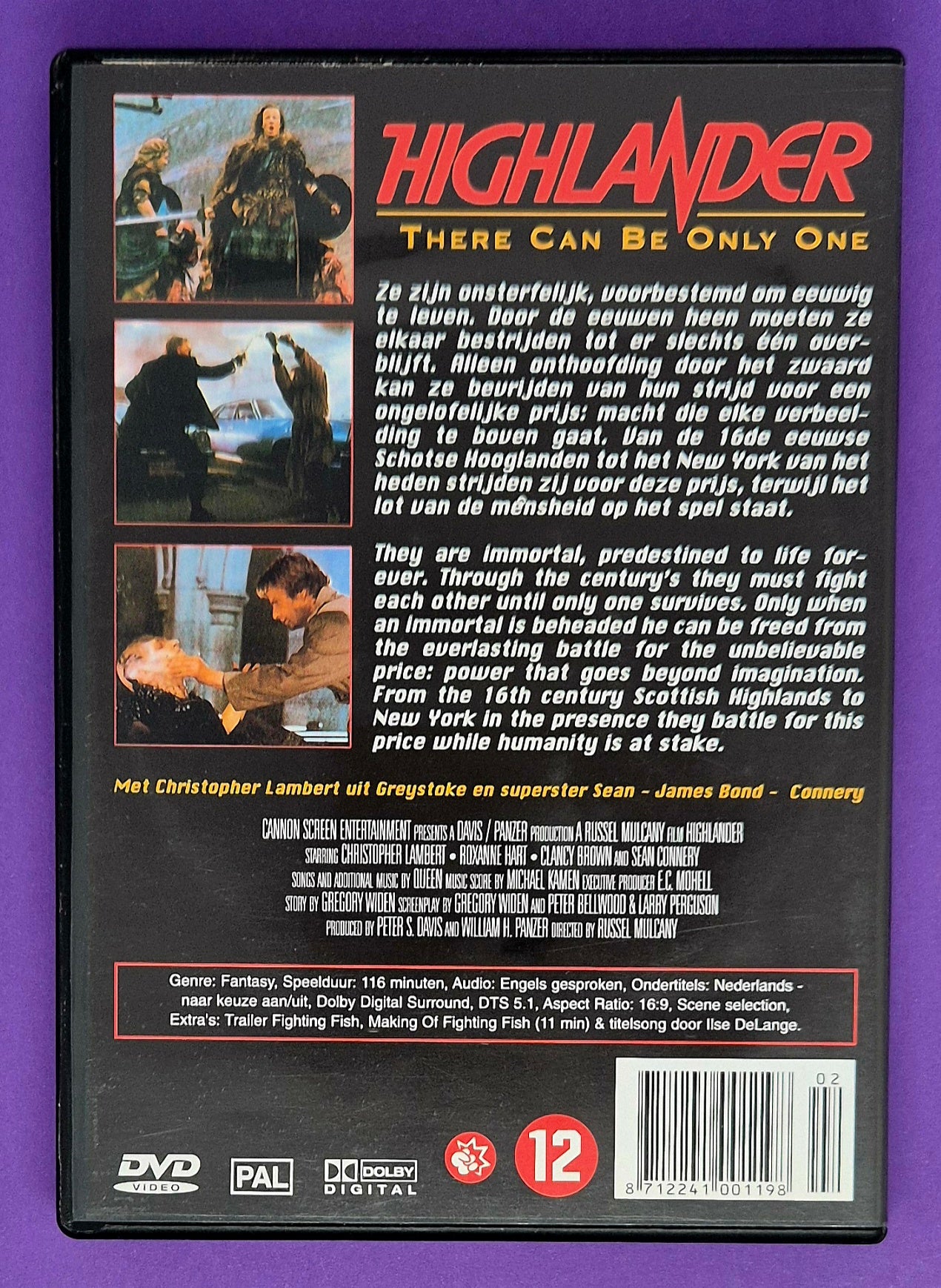 Highlander DVD