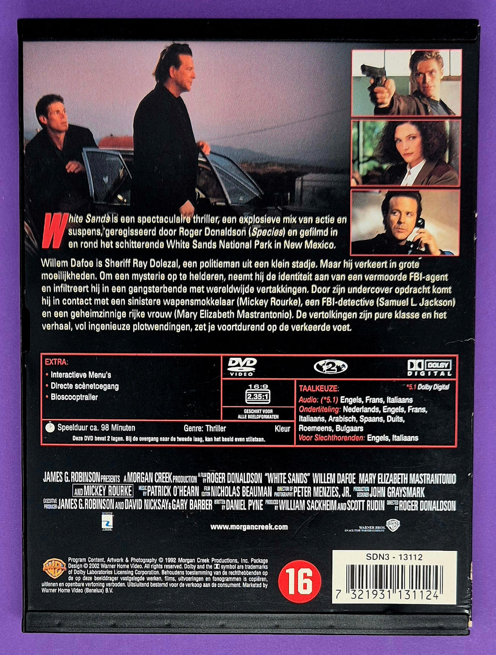 White Sands DVD