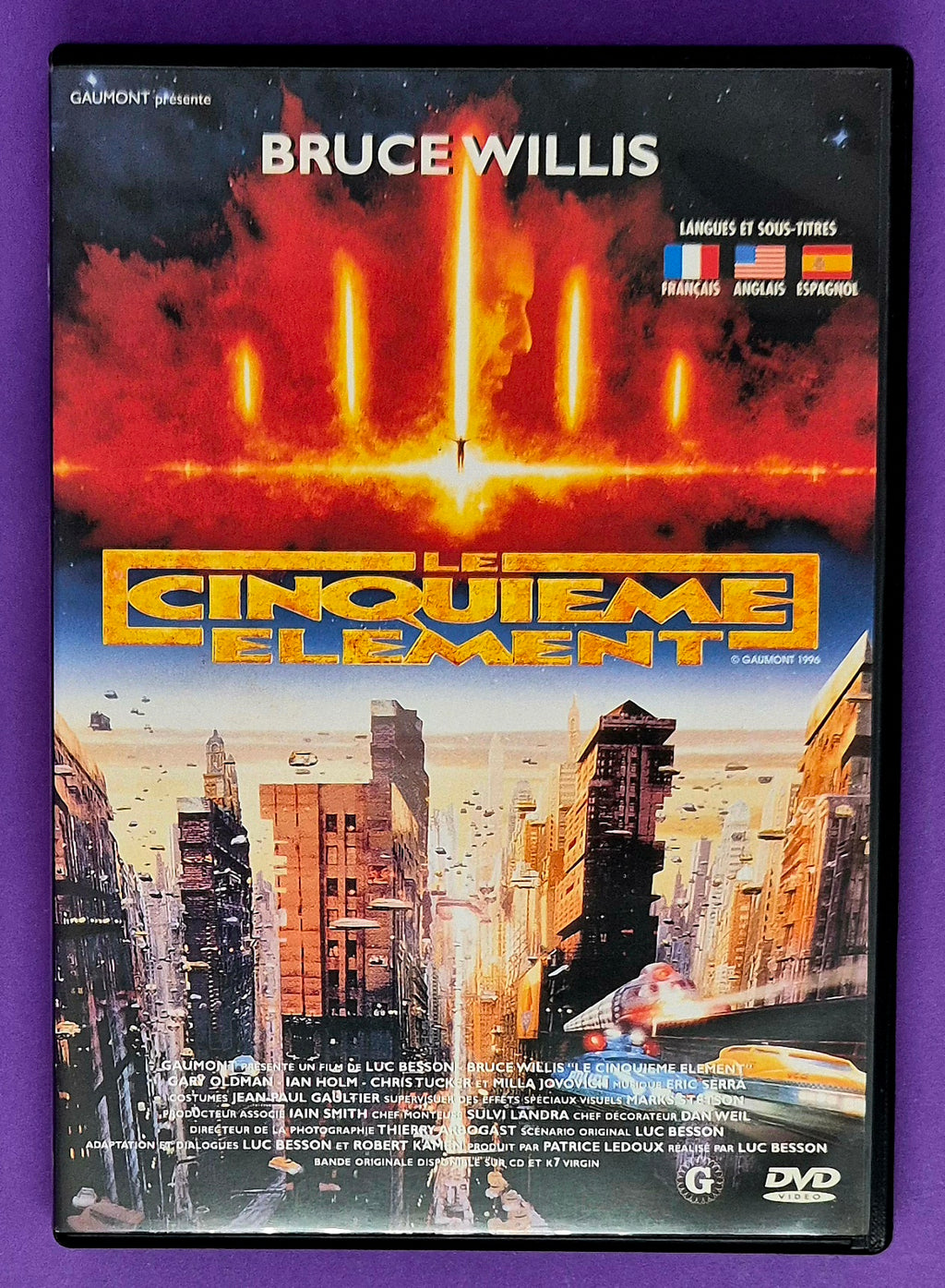 Le Cinquième Élément DVD
