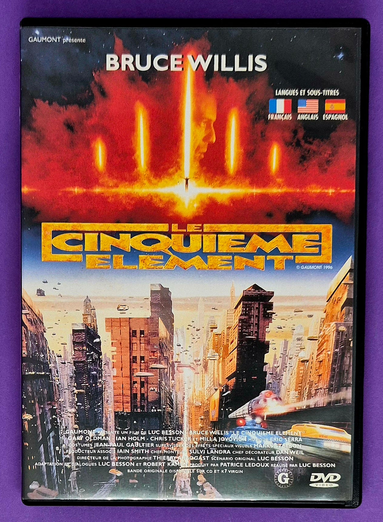 Le Cinquième Élément DVD