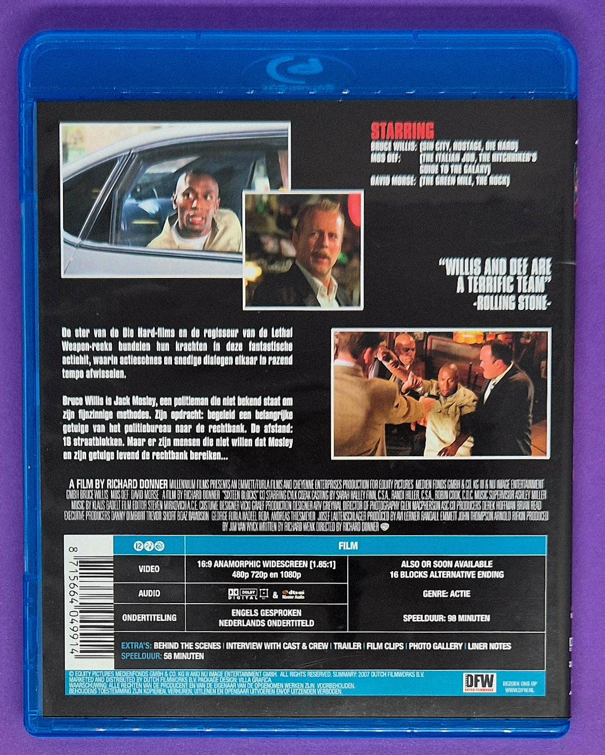 16 Blocks Blu-ray