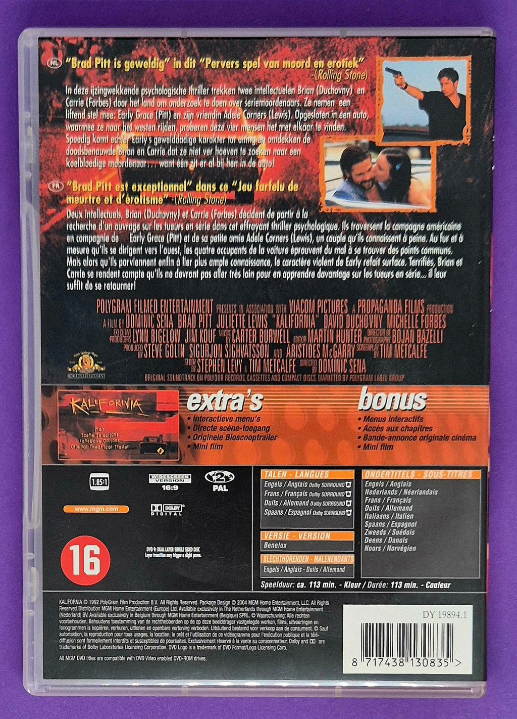 Kalifornia DVD
