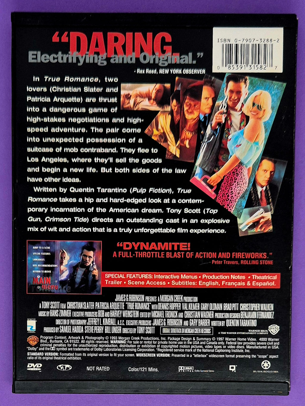 True Romance - Director's Cut DVD (Regio 1 NTSC)
