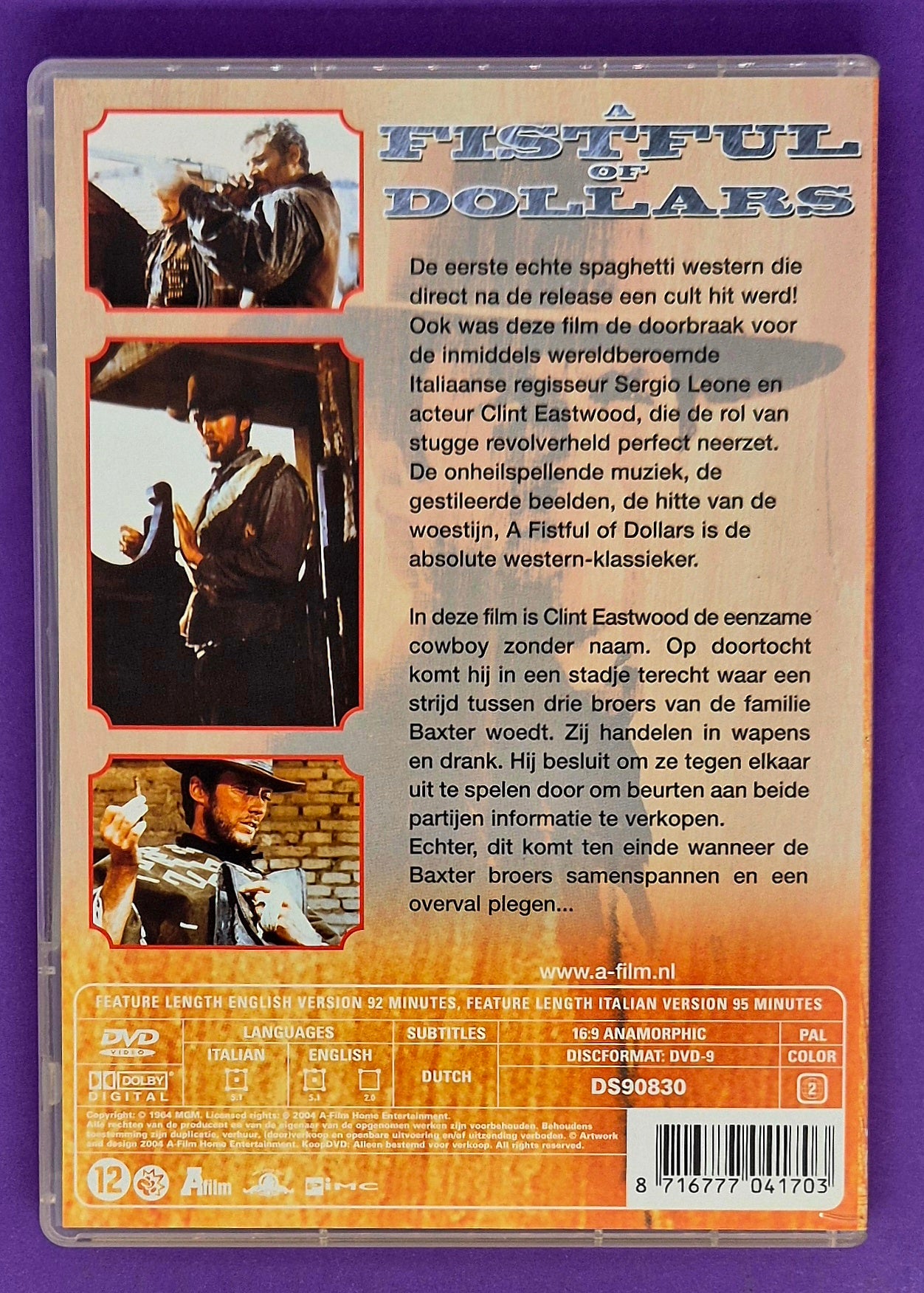 A Fistful Of Dollars DVD