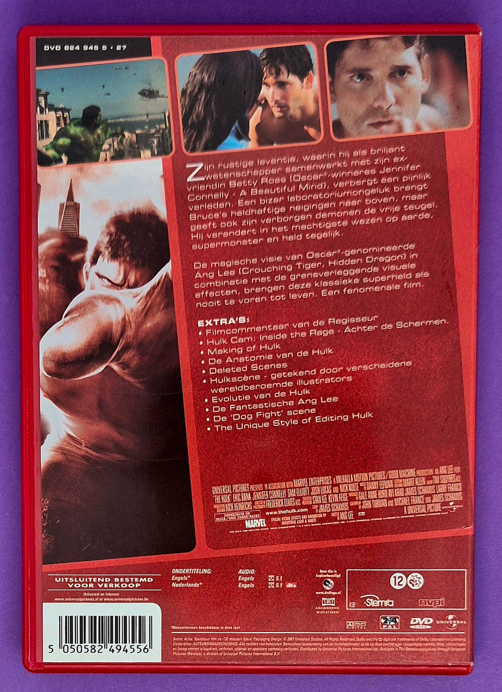 Hulk DVD