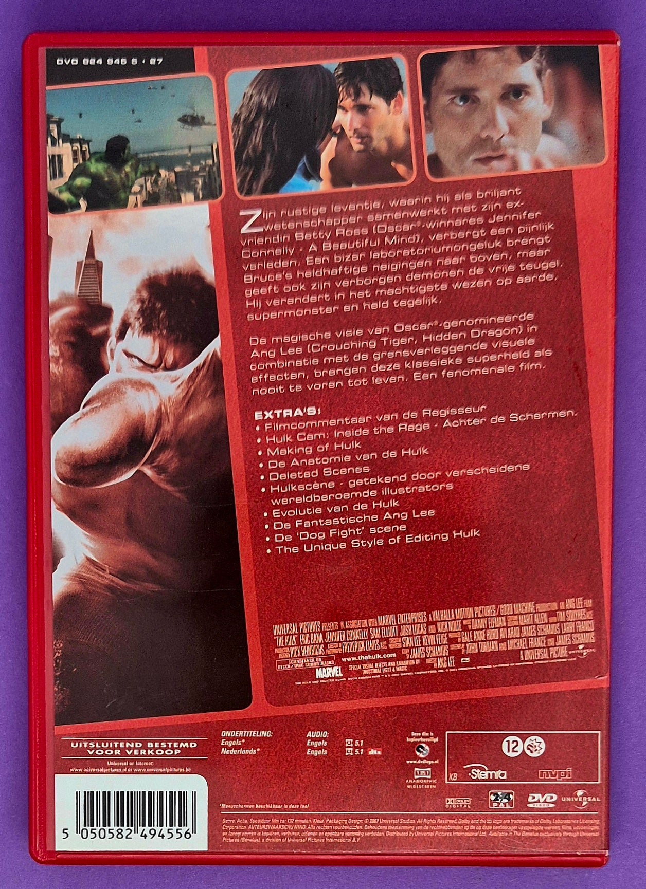 Hulk DVD
