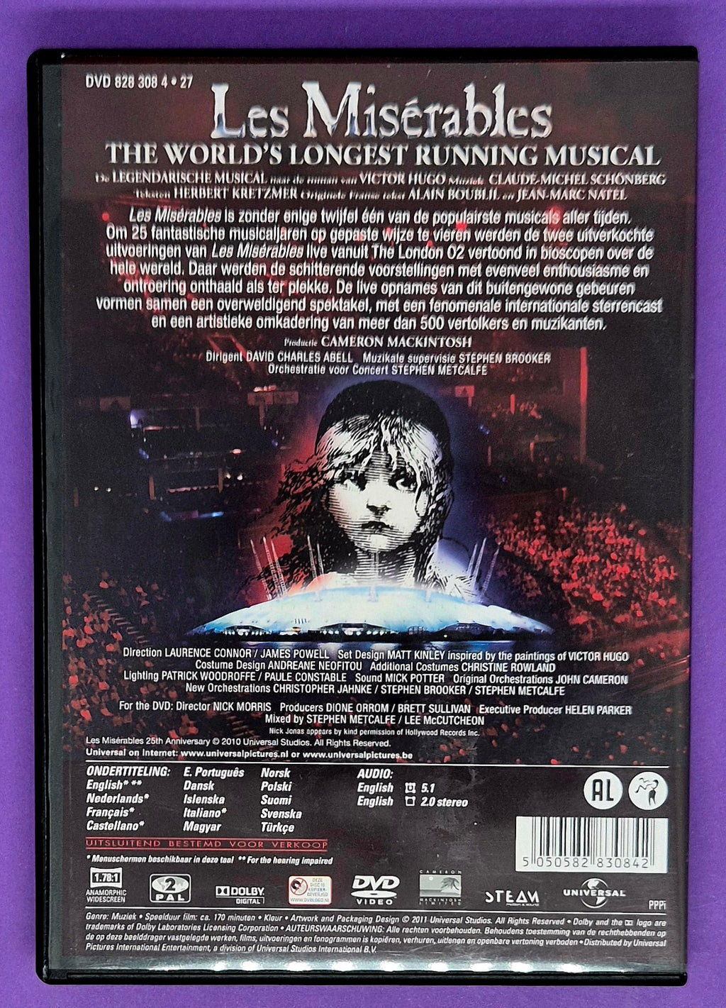 Les Misérables - 25th Anniversary In Concert DVD