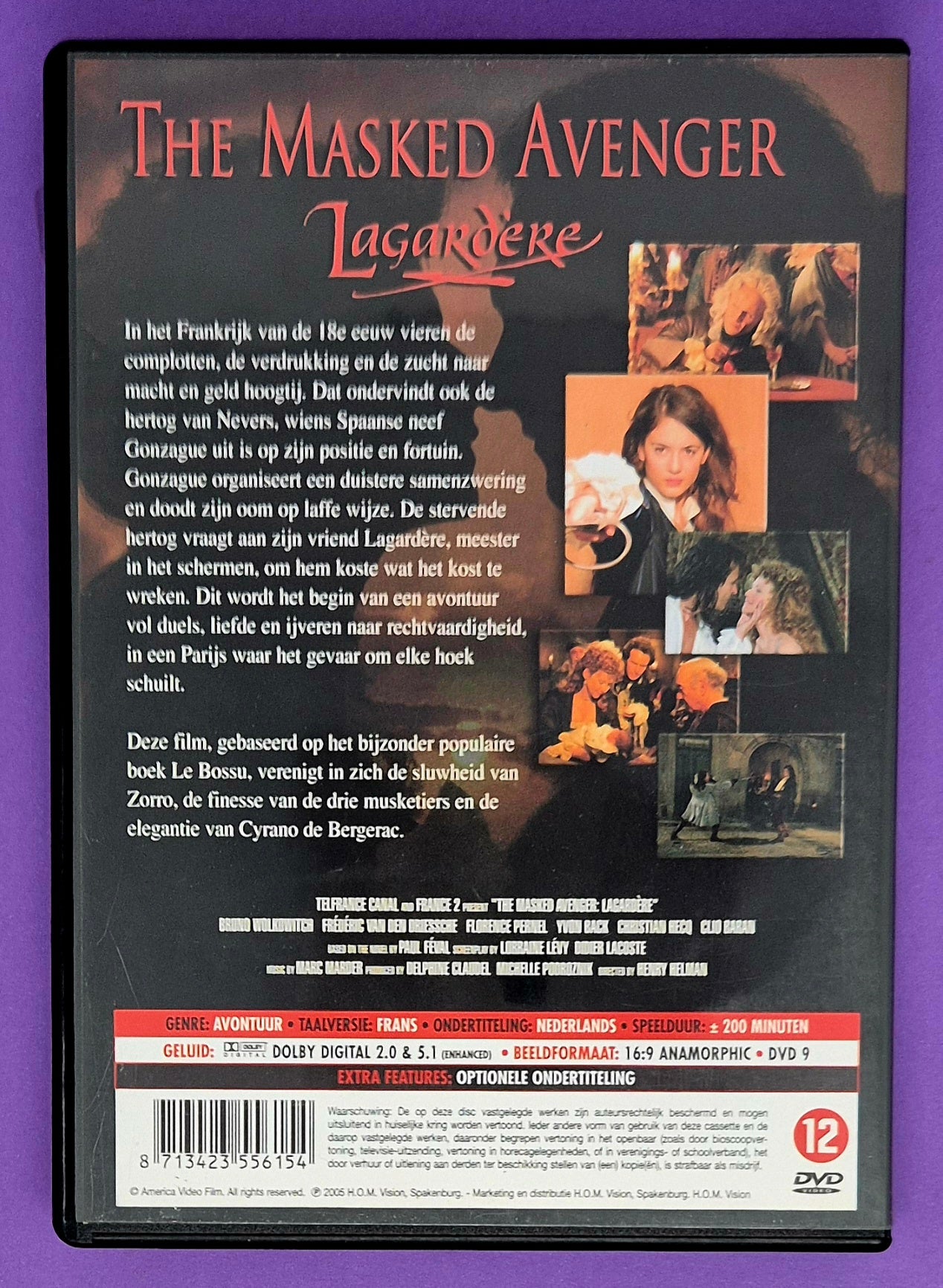 The Masked Avenger - Lagardère DVD