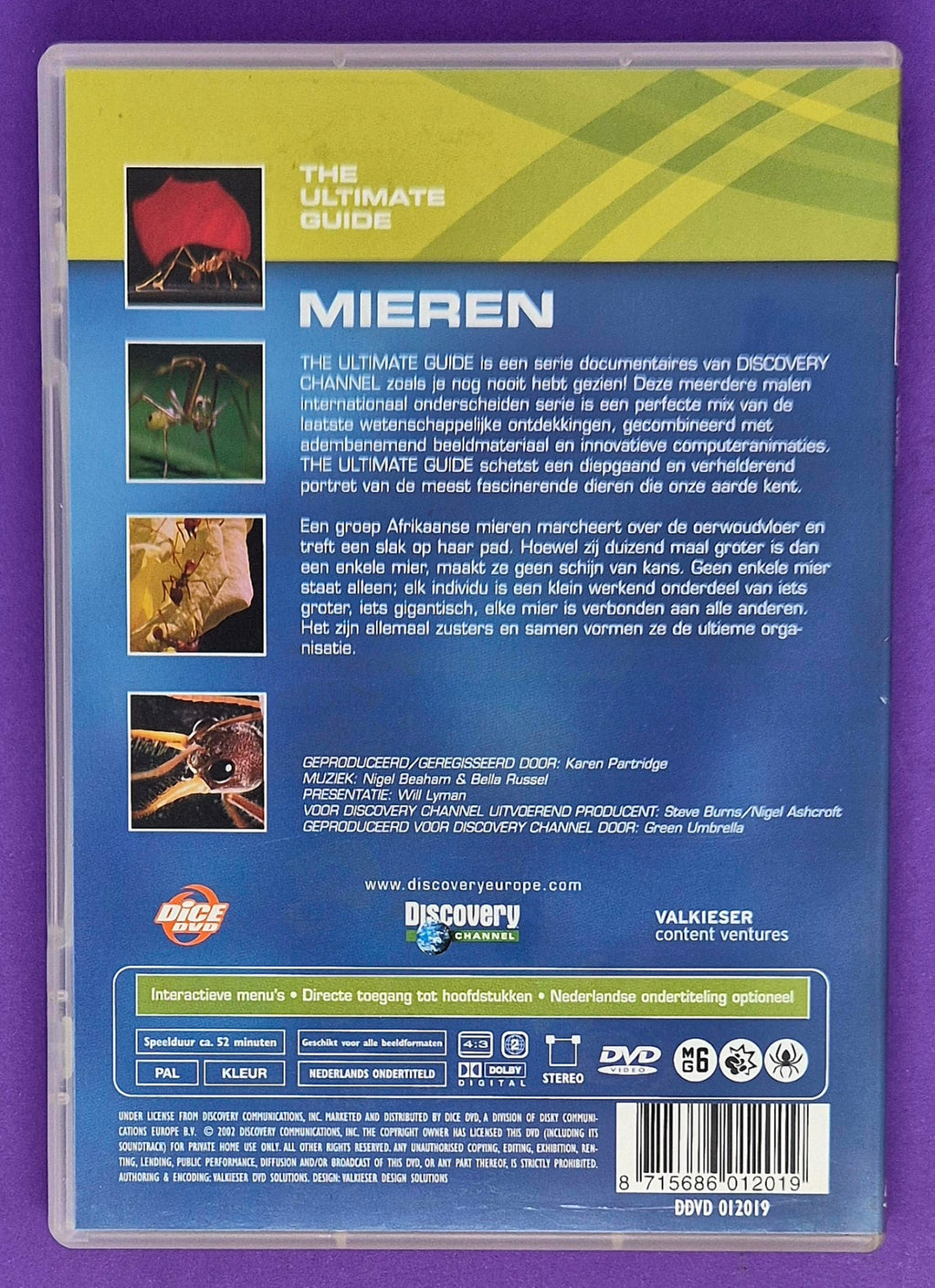 Discovery Channel - The Ultimate Guide: Mieren DVD