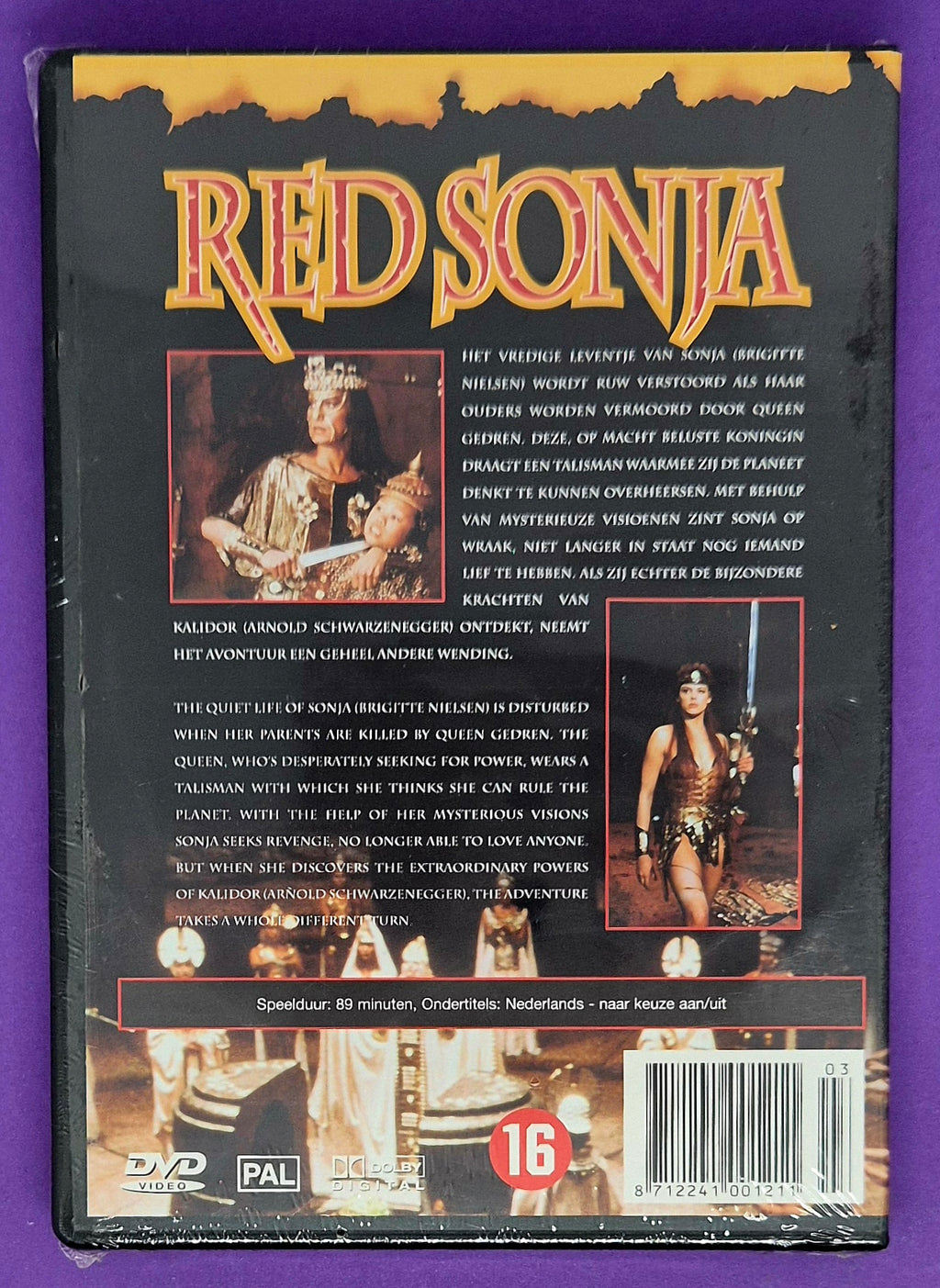 Red Sonja DVD