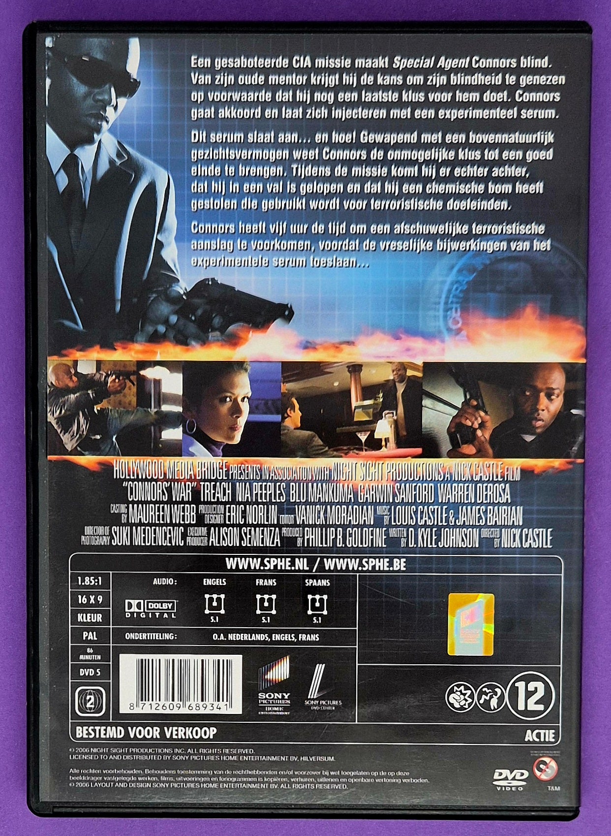 Connors' War DVD
