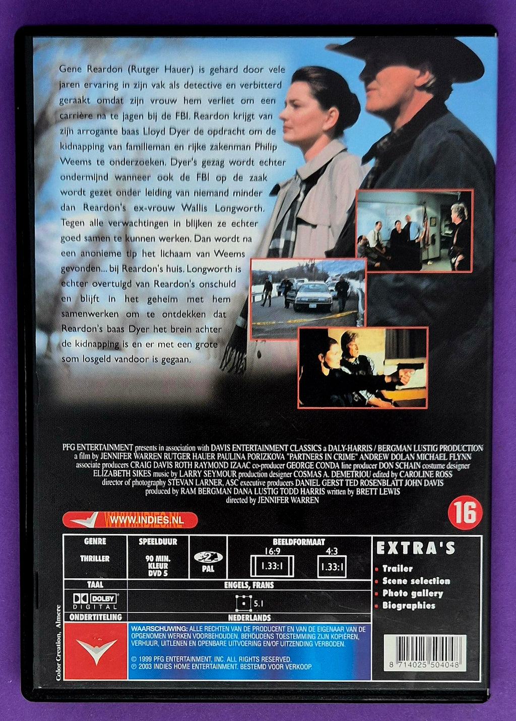 Partners In Crime DVD