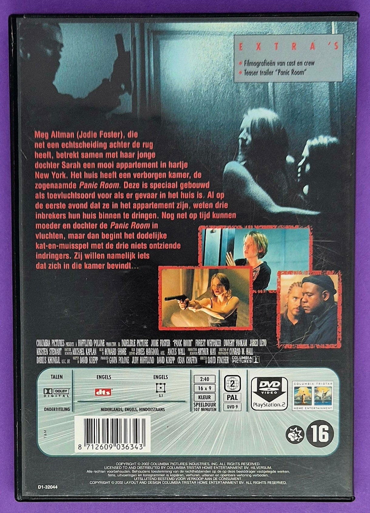 Panic Room DVD