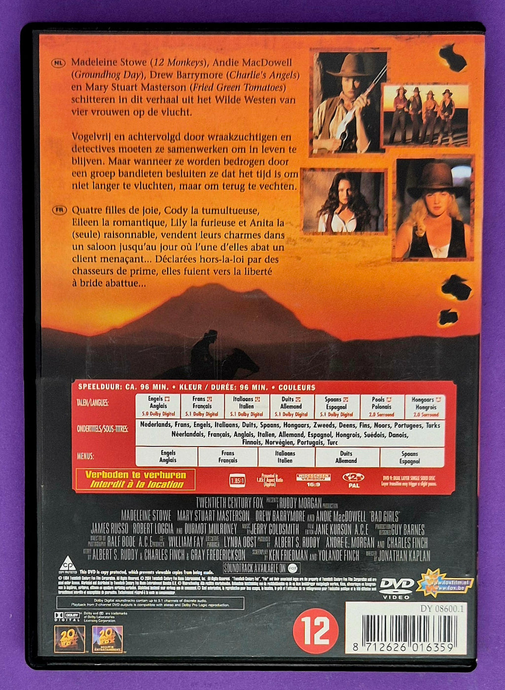 Bad Girls DVD