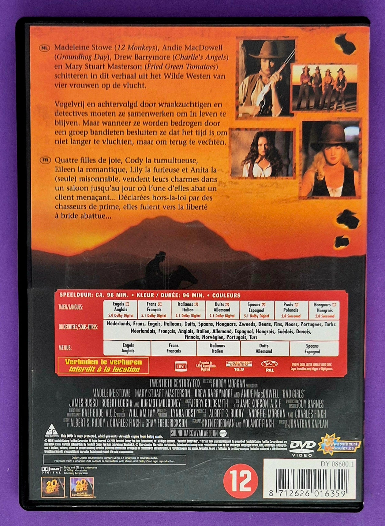 Bad Girls DVD