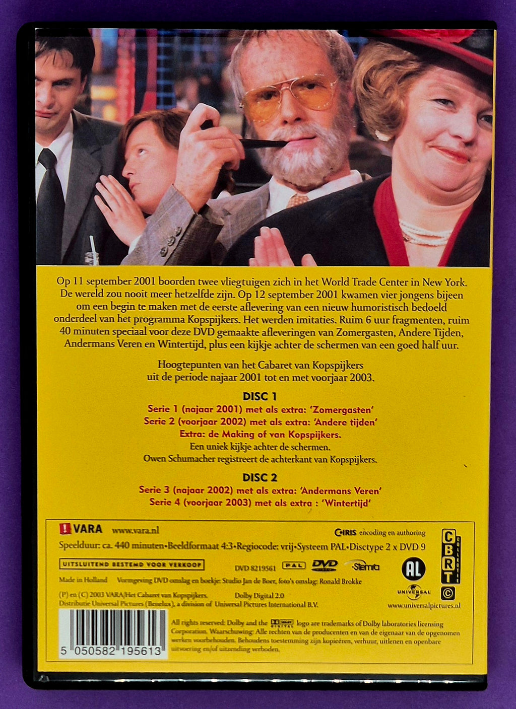 Het Cabaret Van Kopspijkers DVD