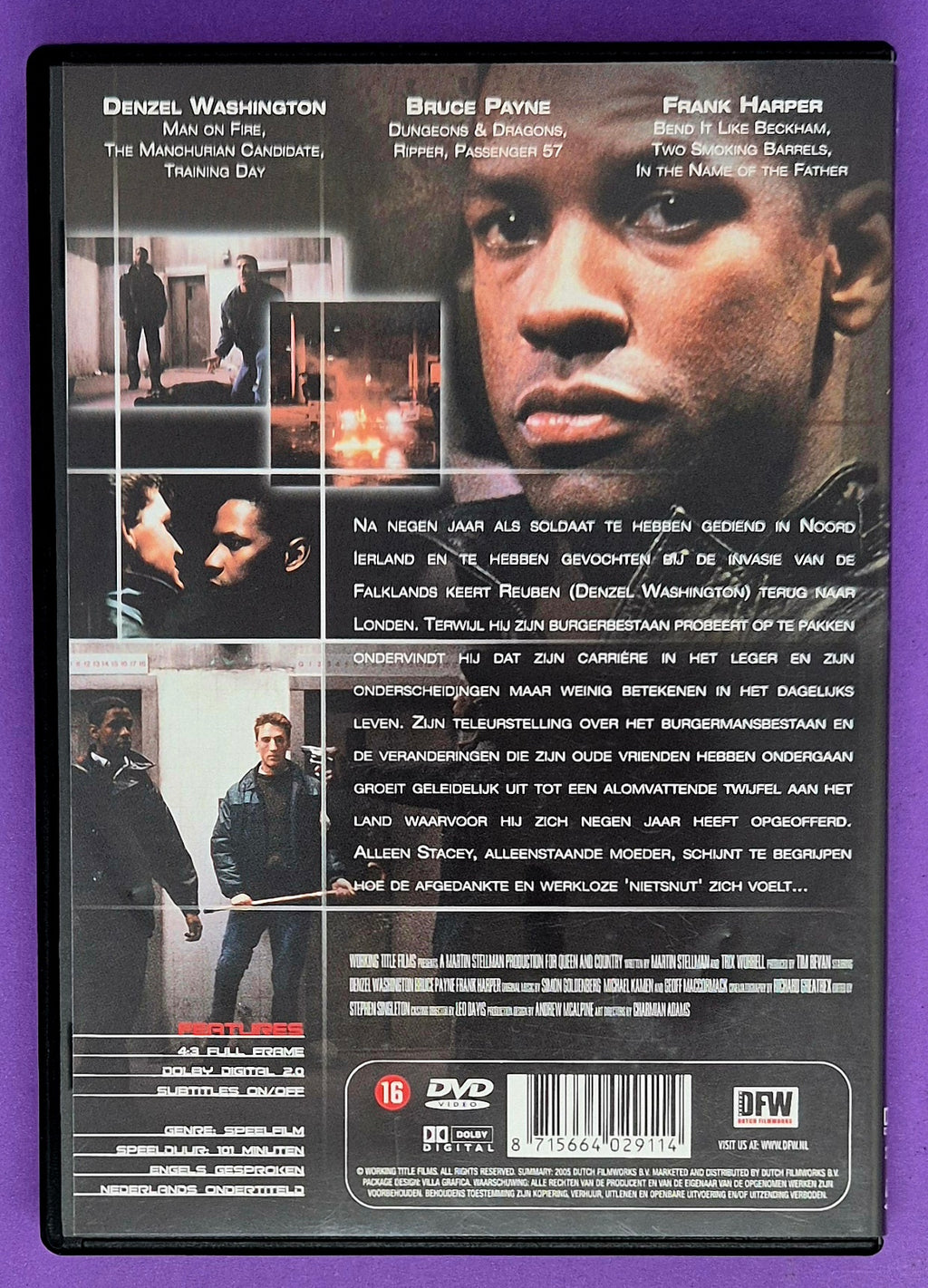 For Queen And Country DVD