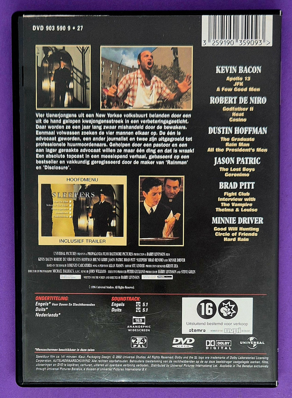 Sleepers DVD