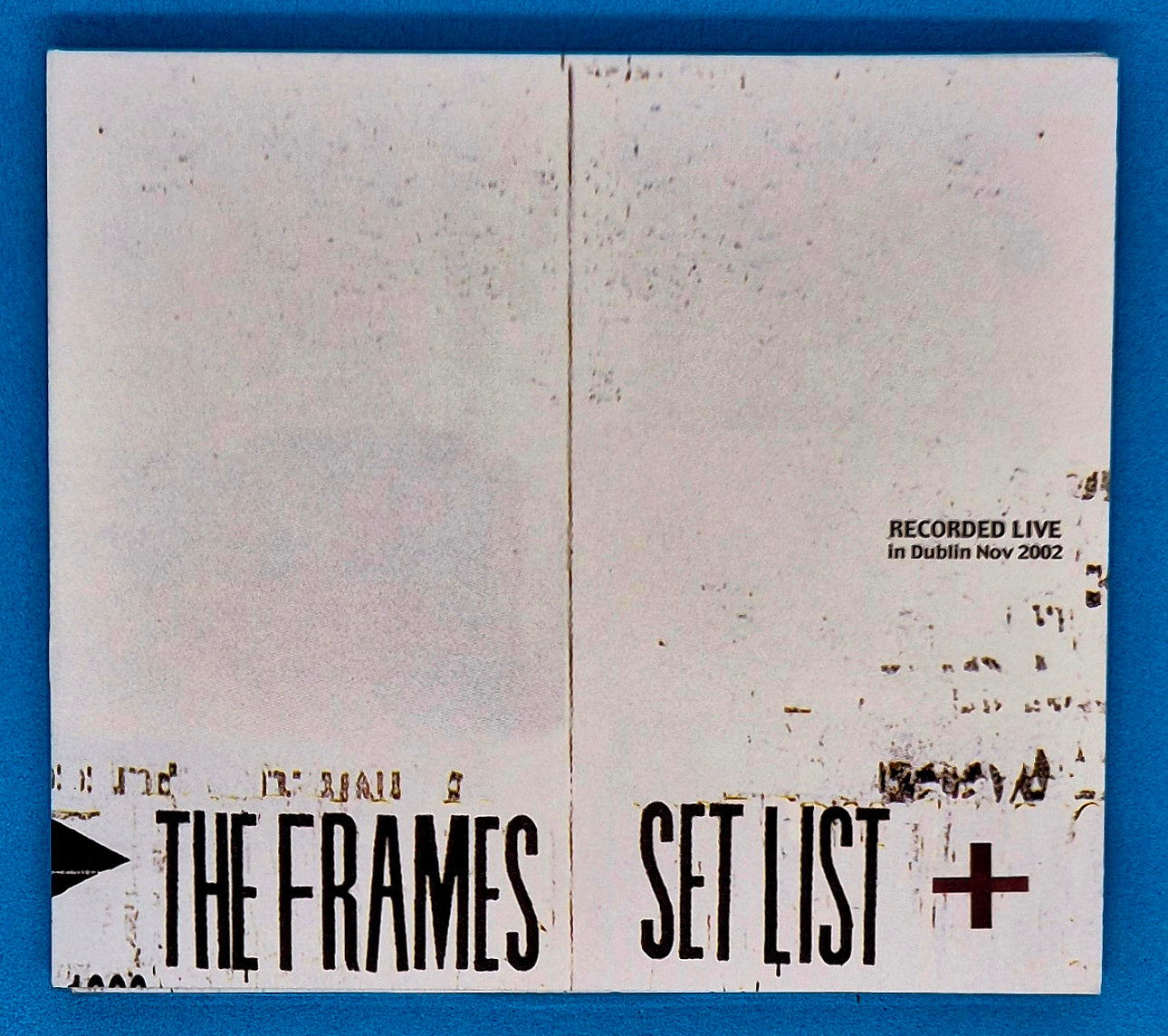 The Frames - Setlist CD