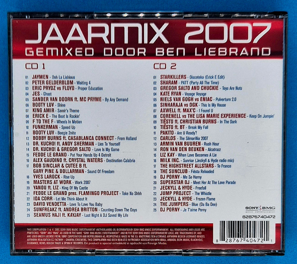 Ben Liebrand - Jaarmix 2007 CD