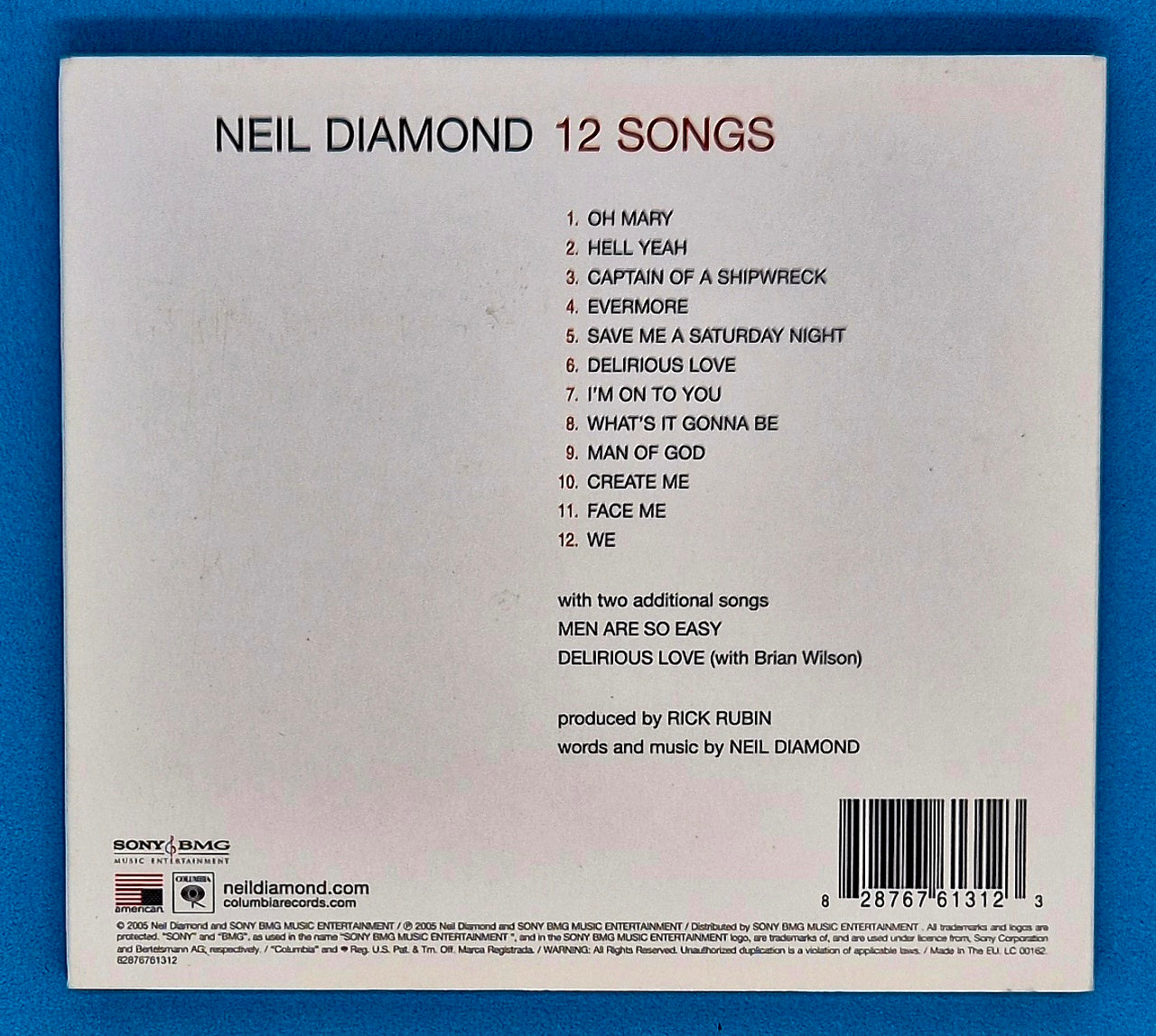 Neil Diamond - 12 Songs CD