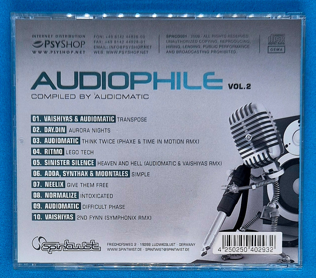 Audiomatic - Audiophile Vol. 2 CD