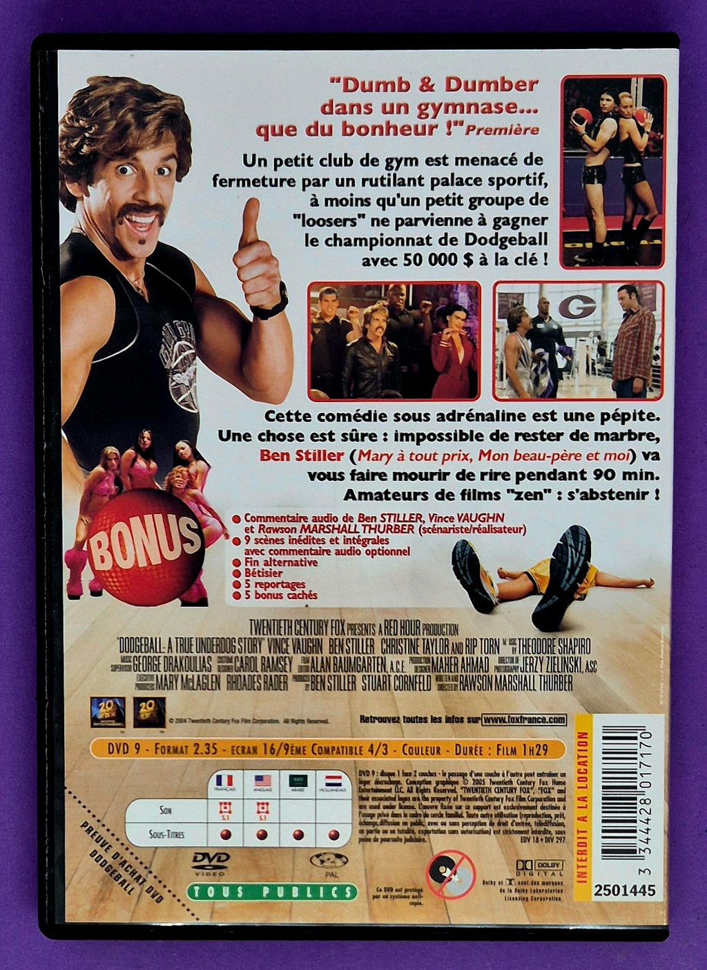 DodgeBall: A True Underdog Story DVD