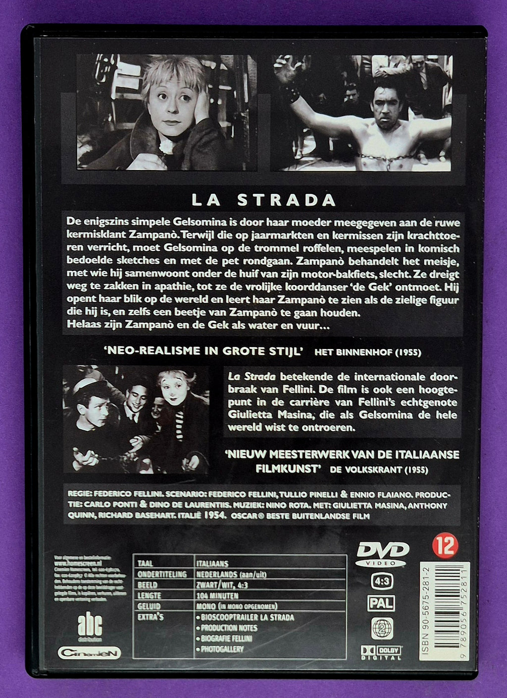 La Strada DVD