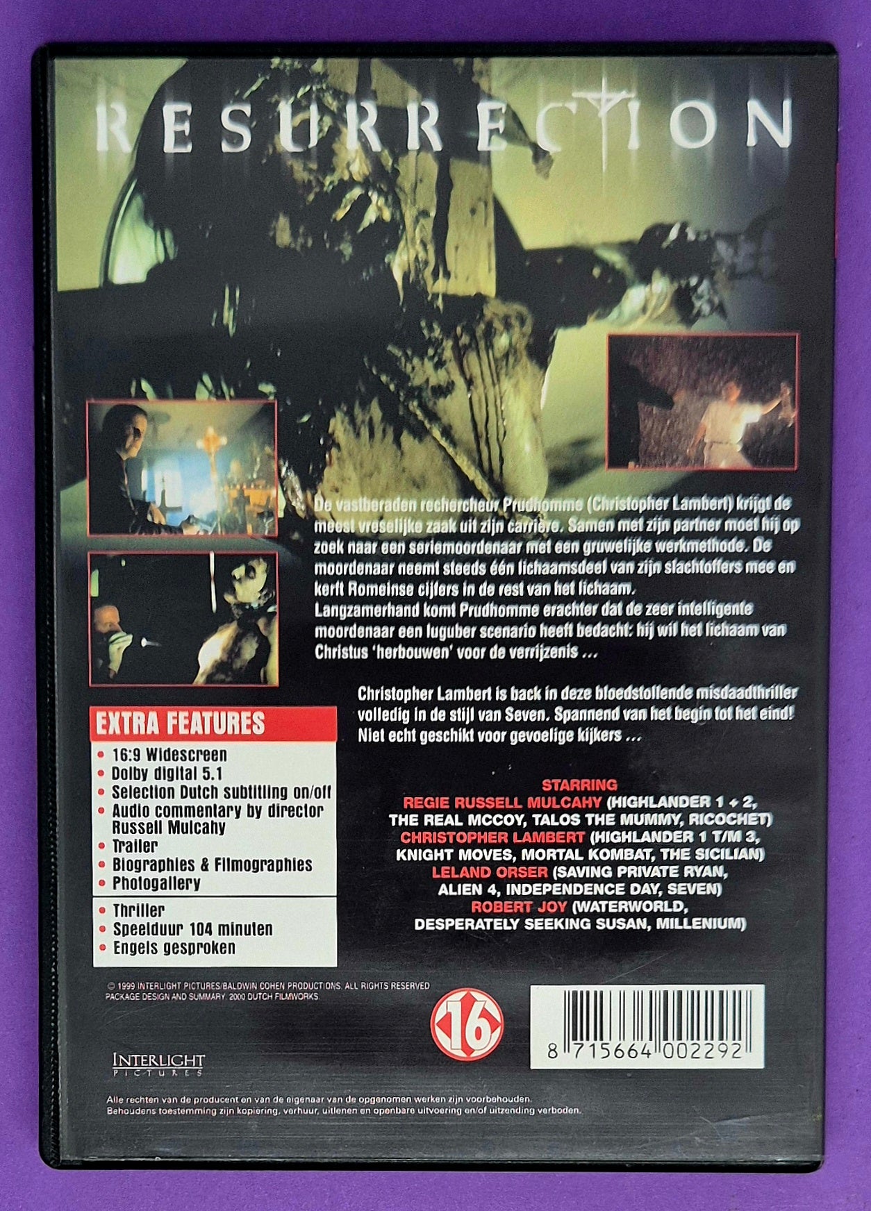 Resurrection DVD