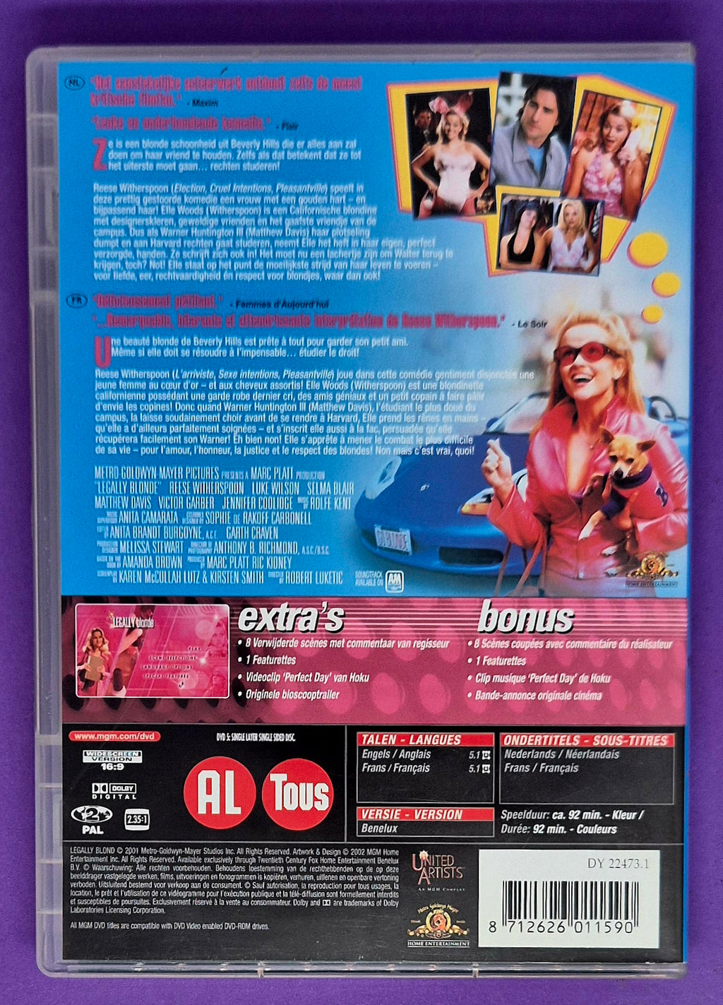 Legally Blonde DVD