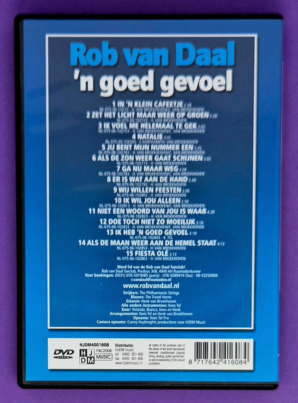 Rob van Daal – 'n Goed Gevoel DVD