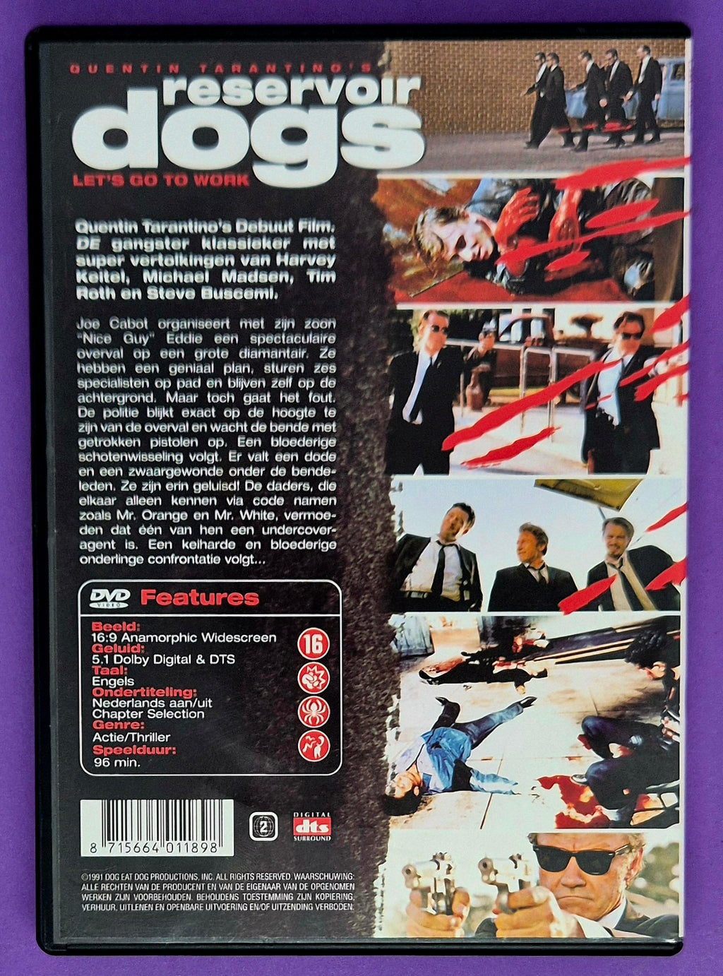Reservoir Dogs DVD