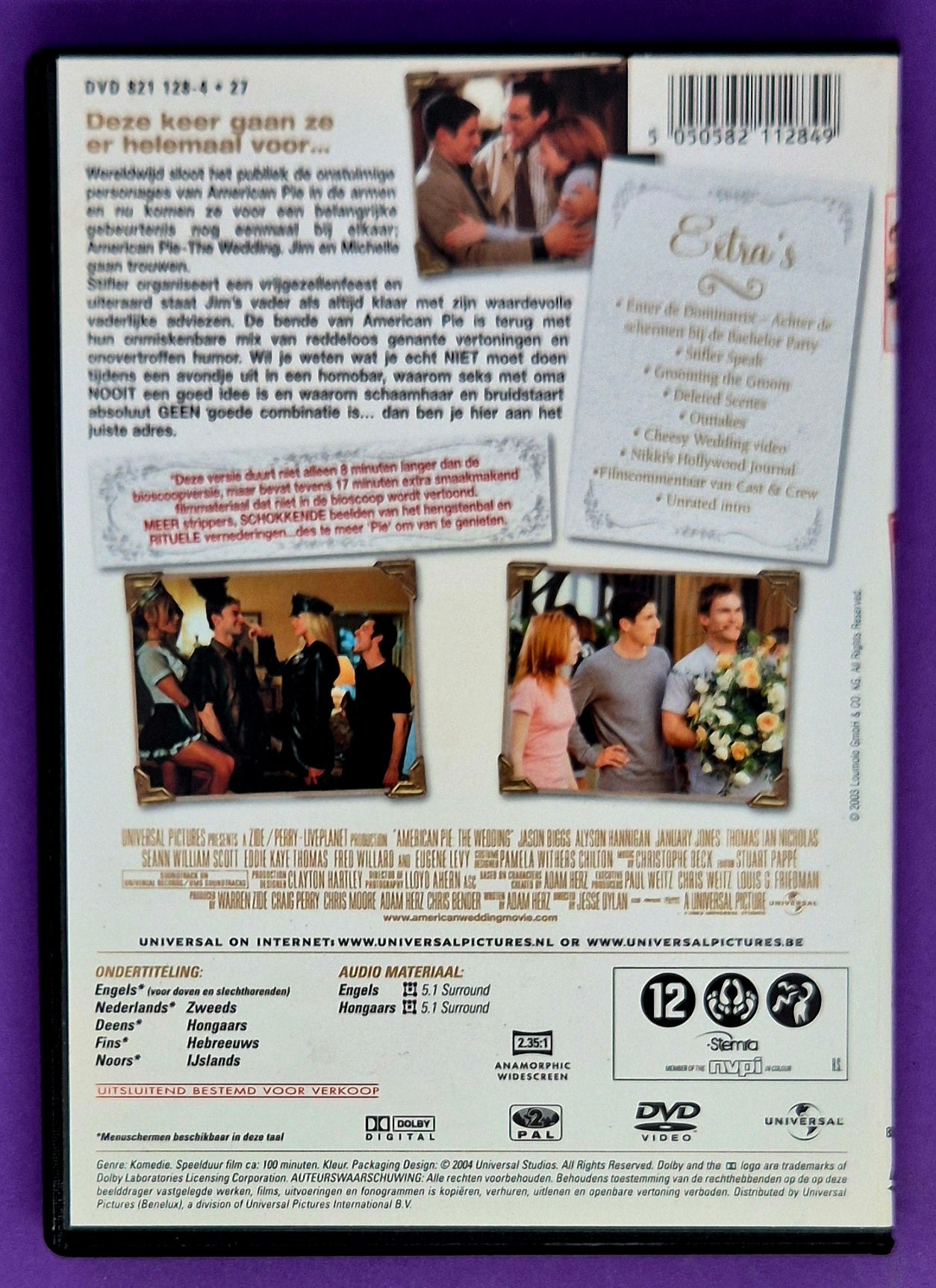 American Pie: The Wedding DVD