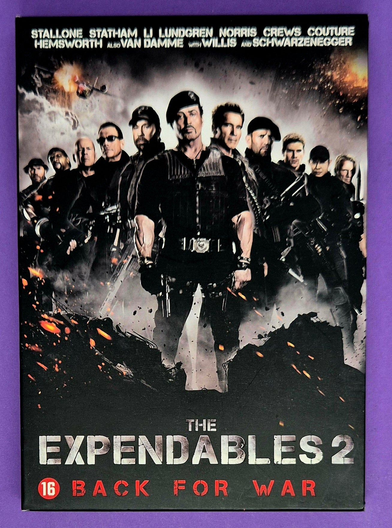 The Expendables 2 DVD